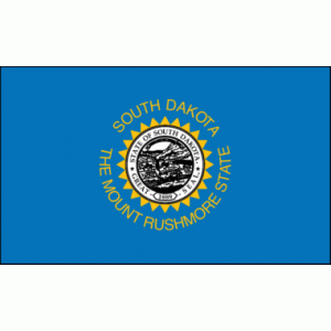 4'x6' South Dakota State Flag Nylon